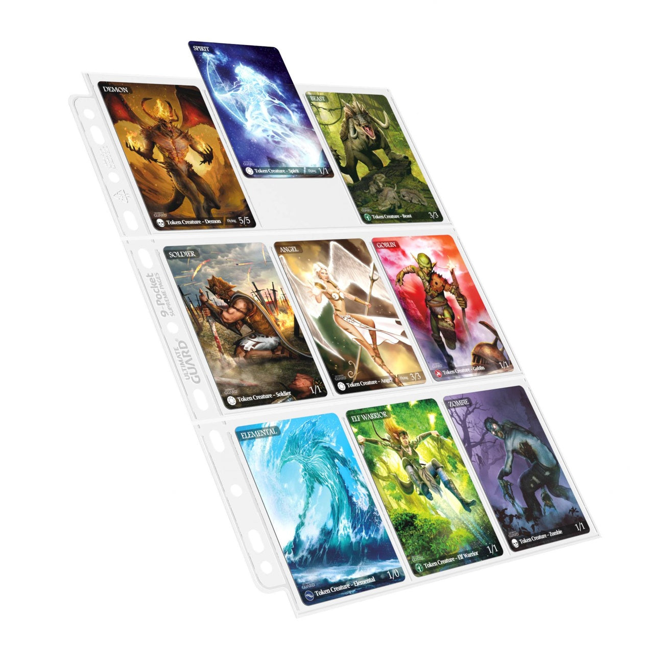 Produktbild Ultimate Guard 9-Pocket Pages Top-Loading (100) - Transparent