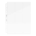 Produktbild Ultimate Guard 9-Pocket Pages Top-Loading (100) - Transparent