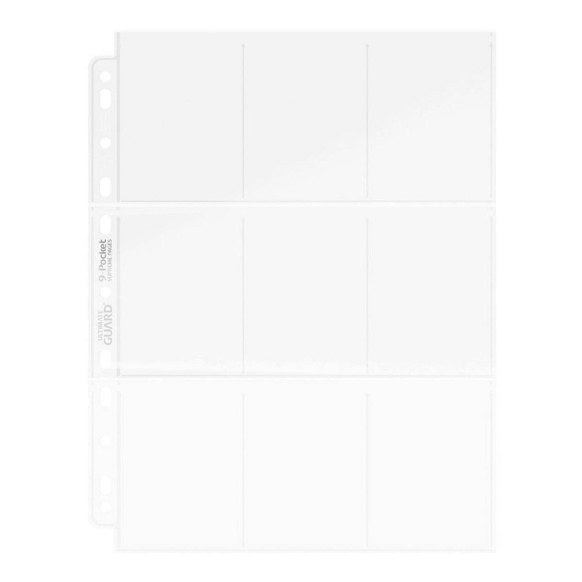 Produktbild Ultimate Guard 9-Pocket Pages Top-Loading (100) - Transparent