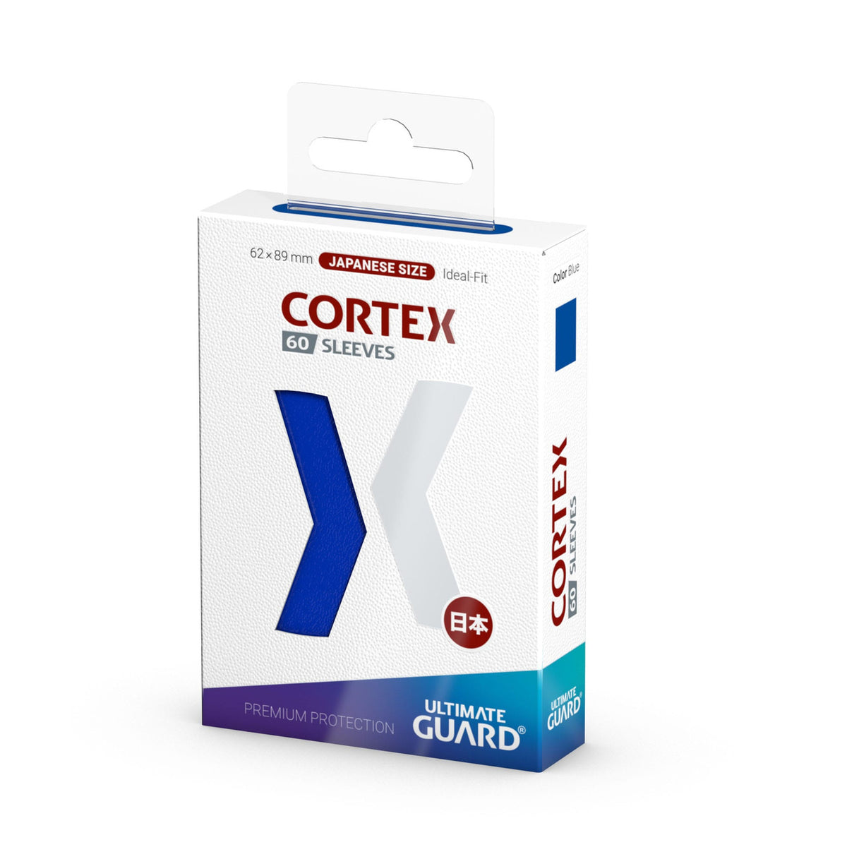 Produktbild Ultimate Guard Cortex Sleeves Japanese Size (60) - Blue