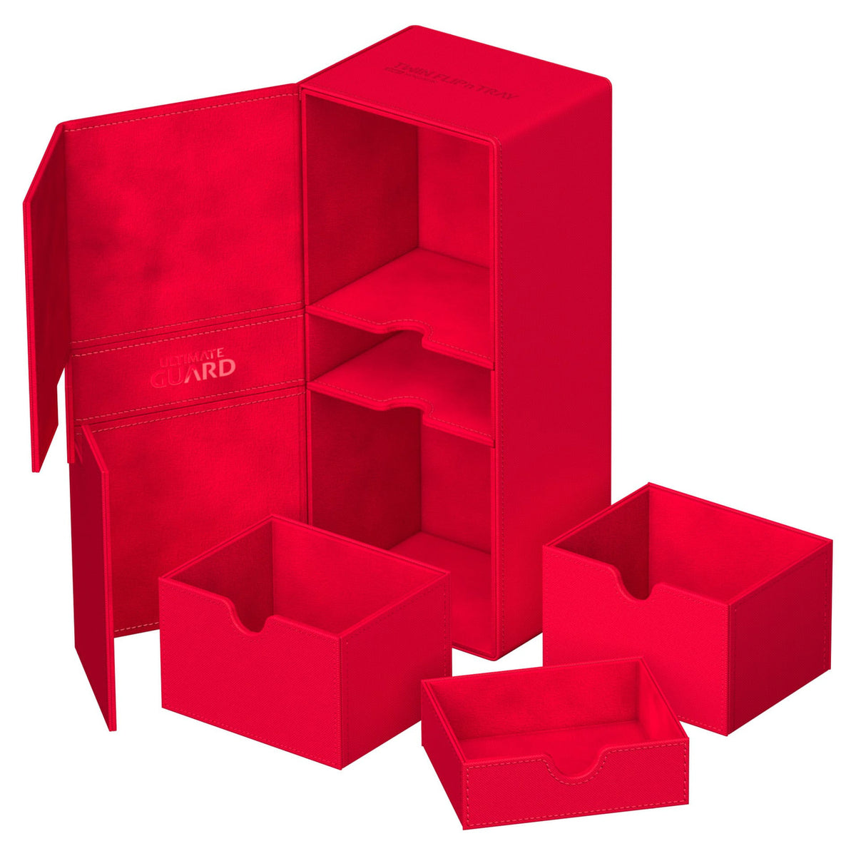 Produktbild Ultimate Guard Twin Flip'n'Tray 266+ Xenoskin - Red