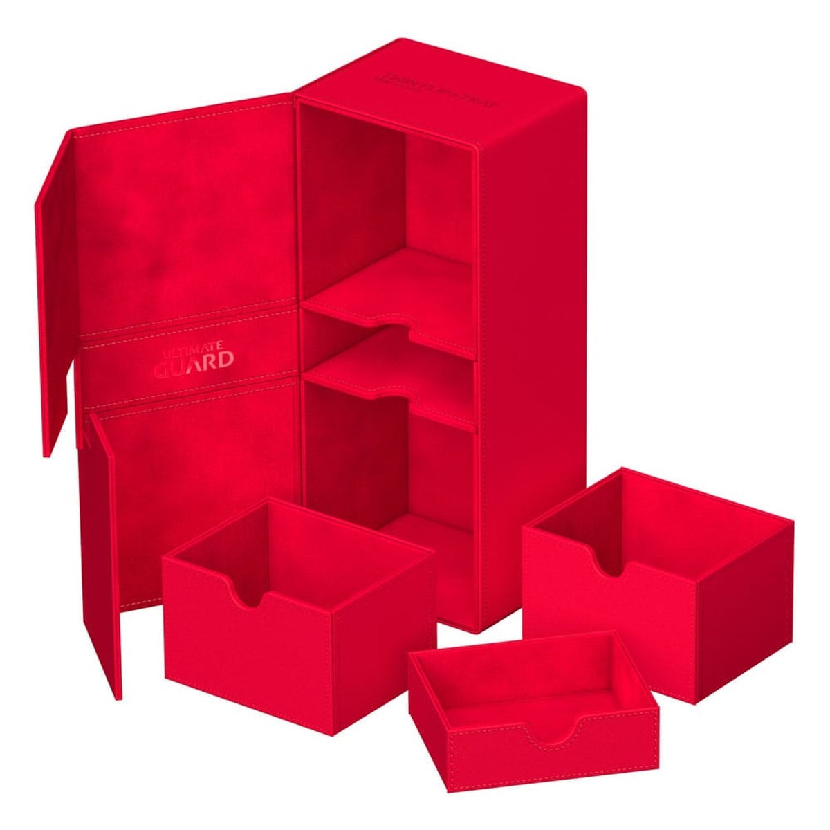 Produktbild Ultimate Guard Twin Flip'n'Tray 266+ Xenoskin - Red