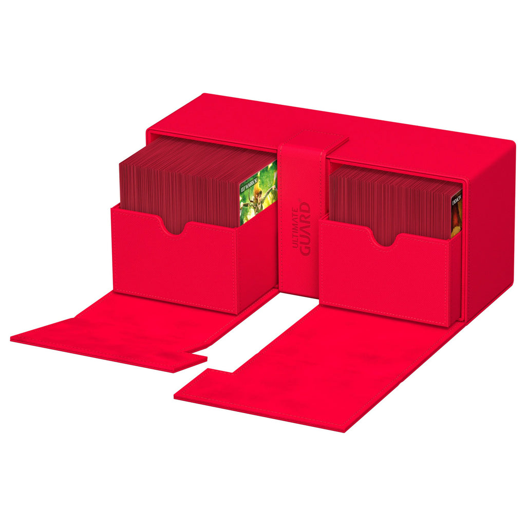Produktbild Ultimate Guard Twin Flip'n'Tray 266+ Xenoskin - Red