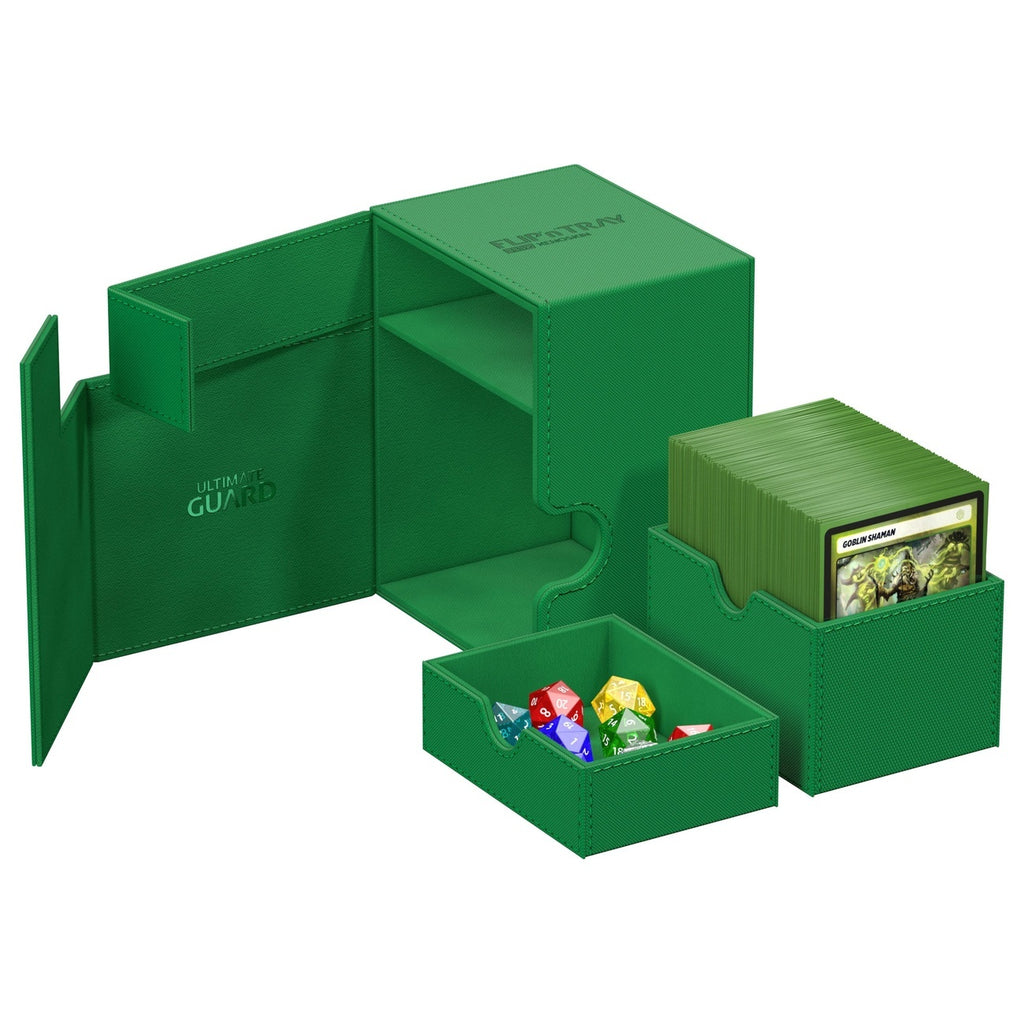 Produktbild Ultimate Guard Flip'n'Tray 133+ Xenoskin - Green