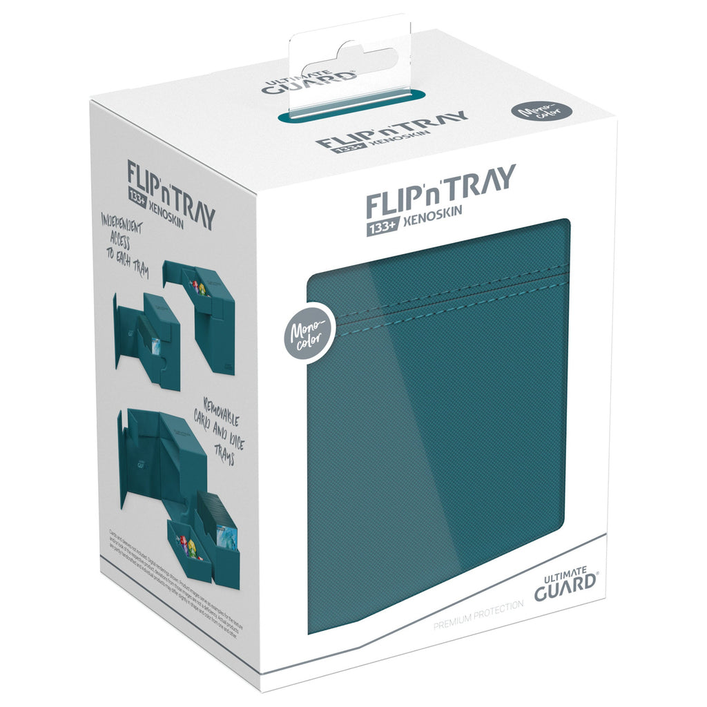 Produktbild Ultimate Guard Flip'n'Tray 133+ Xenoskin - Petrol