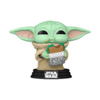Produktbild Grogu mit Sandwitch Funko Pop Wackelkopf-Figur - Star Wars: Mandalorian & Grogu