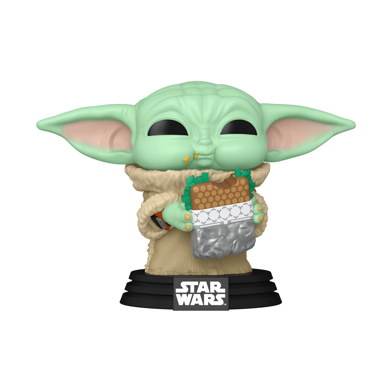 Produktbild Grogu mit Sandwitch Funko Pop Wackelkopf-Figur - Star Wars: Mandalorian & Grogu