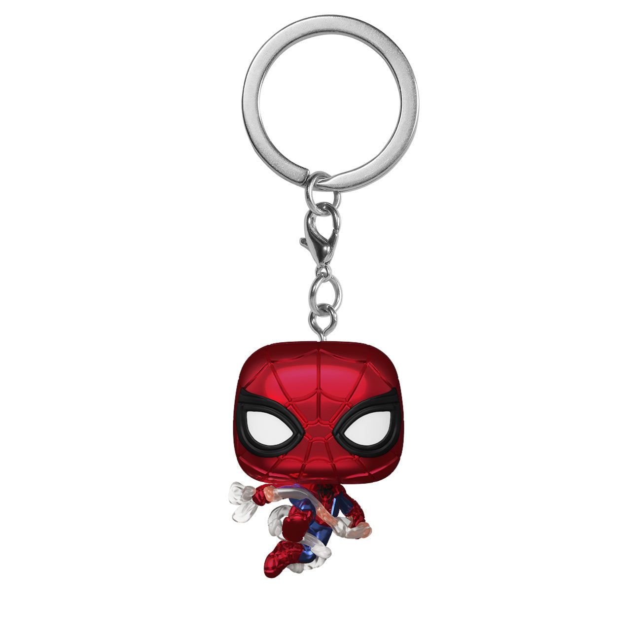 Produktbild Spider-Man: Brand New Day - Metallic Funko Pop Schlüsselanhänger