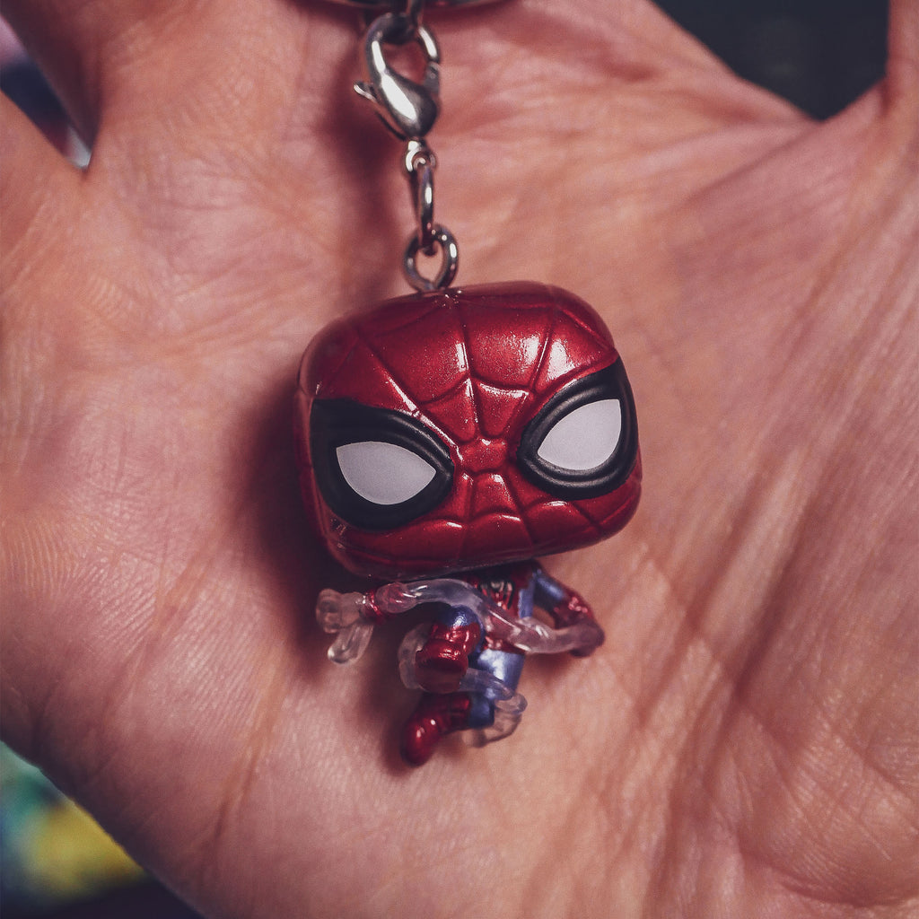 Produktbild Spider-Man: Brand New Day - Metallic Funko Pop Schlüsselanhänger