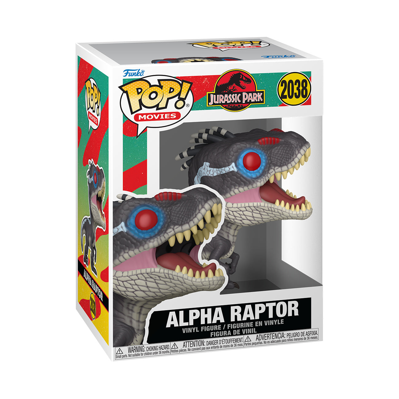 Produktbild Jurassic Park - Alpha Raptor Funko Pop Figur