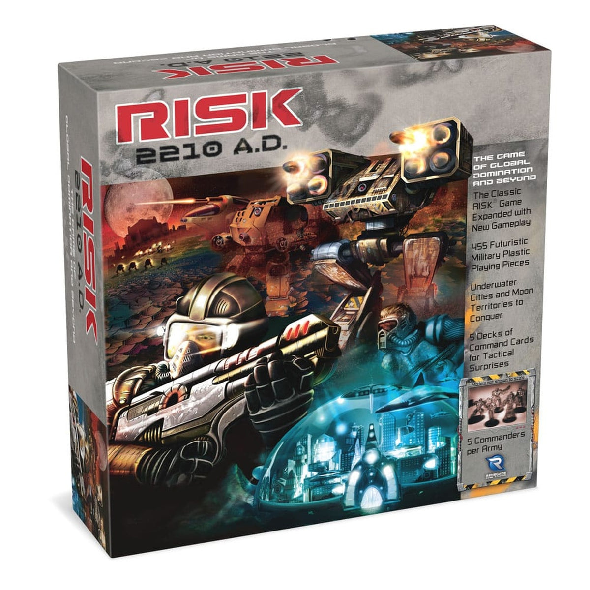 Produktbild Avalon Hill Brettspiel Risk 2210 A.D. *Englische Version*