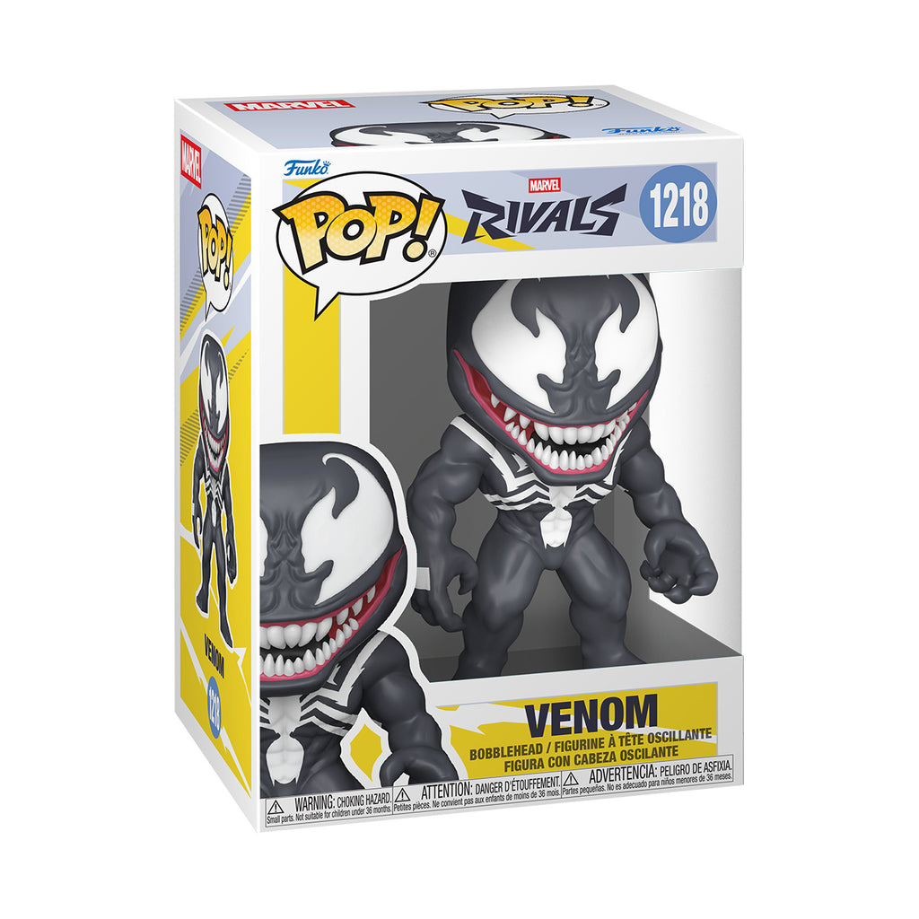 Produktbild Marvel Rivals - Venom Funko Pop Wackelkopf-Figur