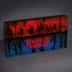 Produktbild Stranger Things - Two Worlds Wandbild mit Licht