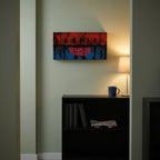Produktbild Stranger Things - Two Worlds Wandbild mit Licht