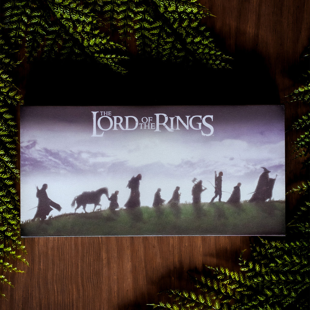 Produktbild Der Herr der Ringe - Die Gefährten Wandbild mit Licht