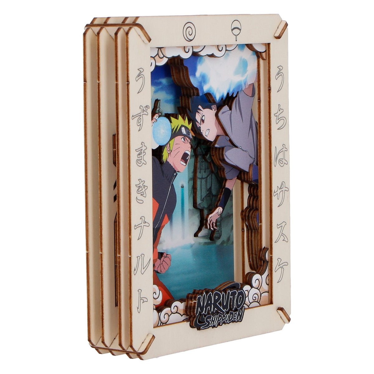 Produktbild Naruto - The Final Valley Wooden Theatre 3D Bilderrahmen