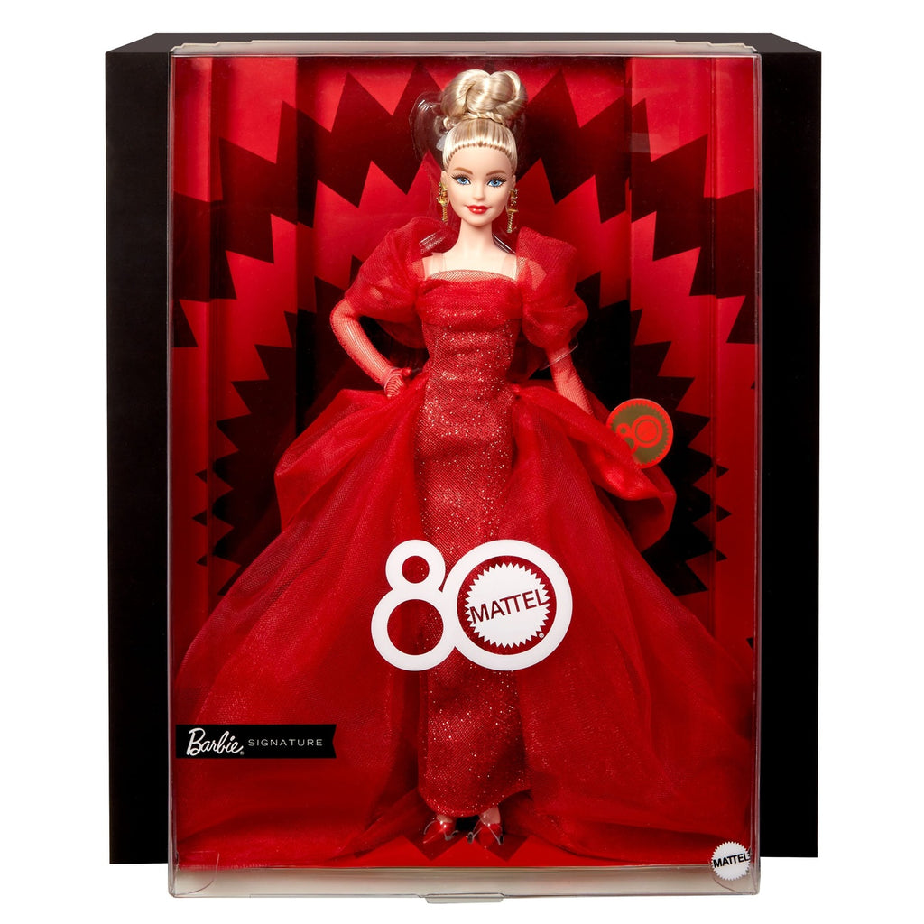 Produktbild Barbie Signature Puppe 80th Anniversary Blonde