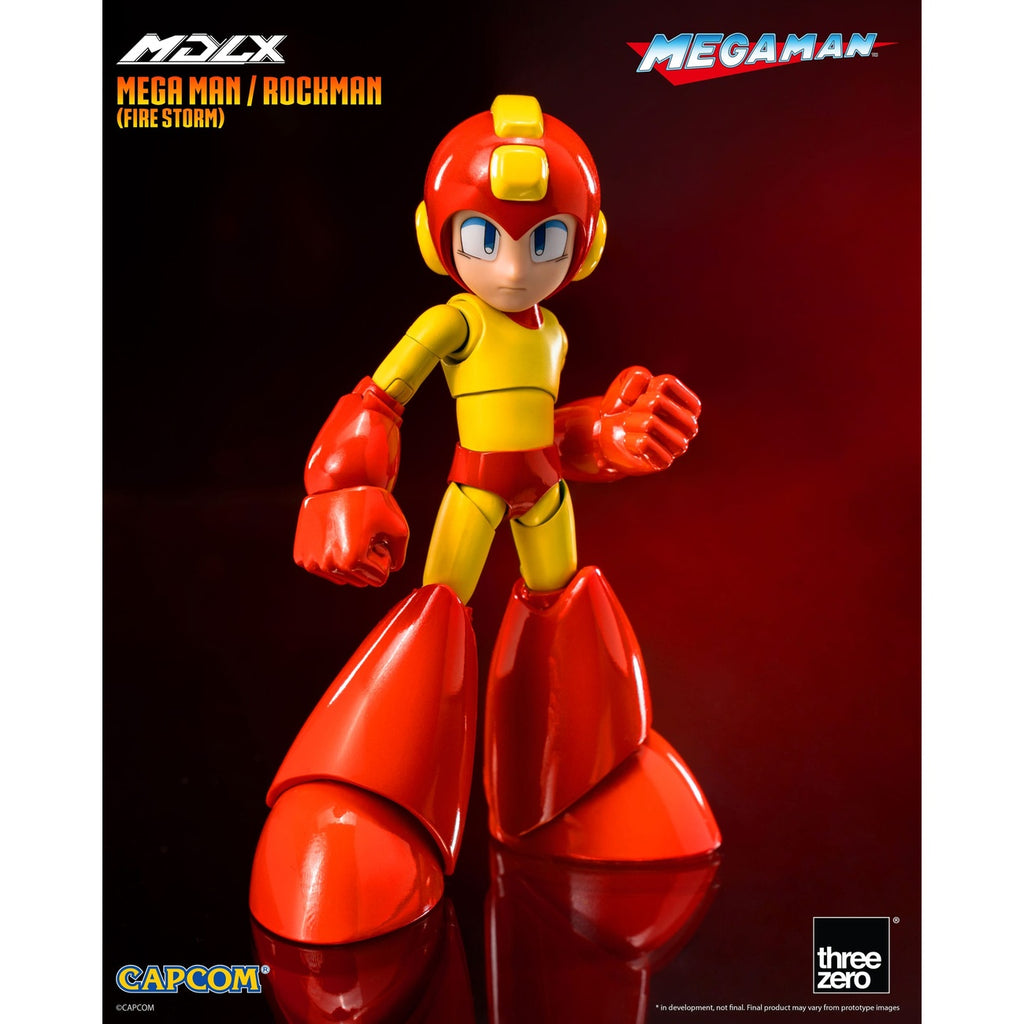 Mega Man MDLX Actionfigur Mega Man / Rockman (Fire Storm) 10 cm