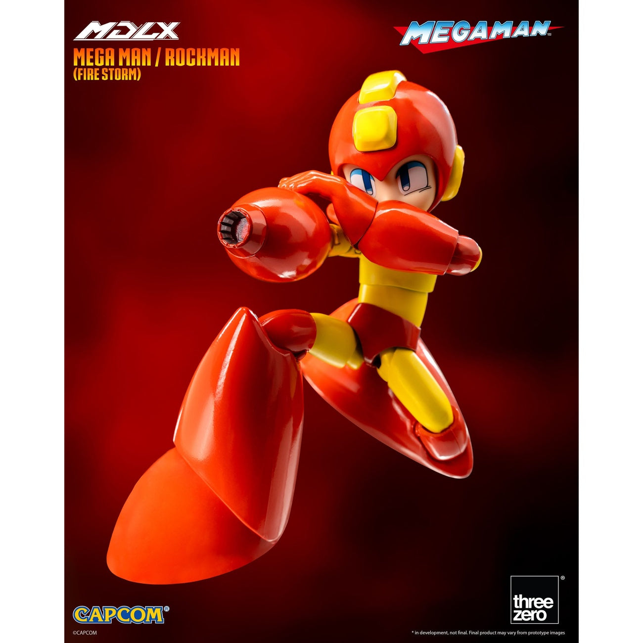 Product image Mega Man MDLX Action Figure Mega Man / Rockman (Fire Storm) 10 cm