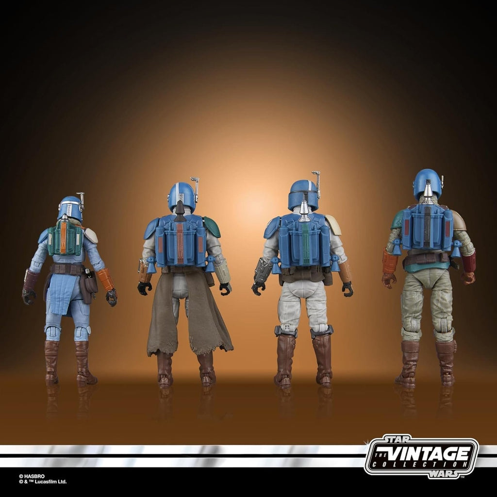 Produktbild Star Wars The Mandalorian Vintage Collection Actionfiguren 4er-Pack Mandalorian Shriek-Hawk 10 cm