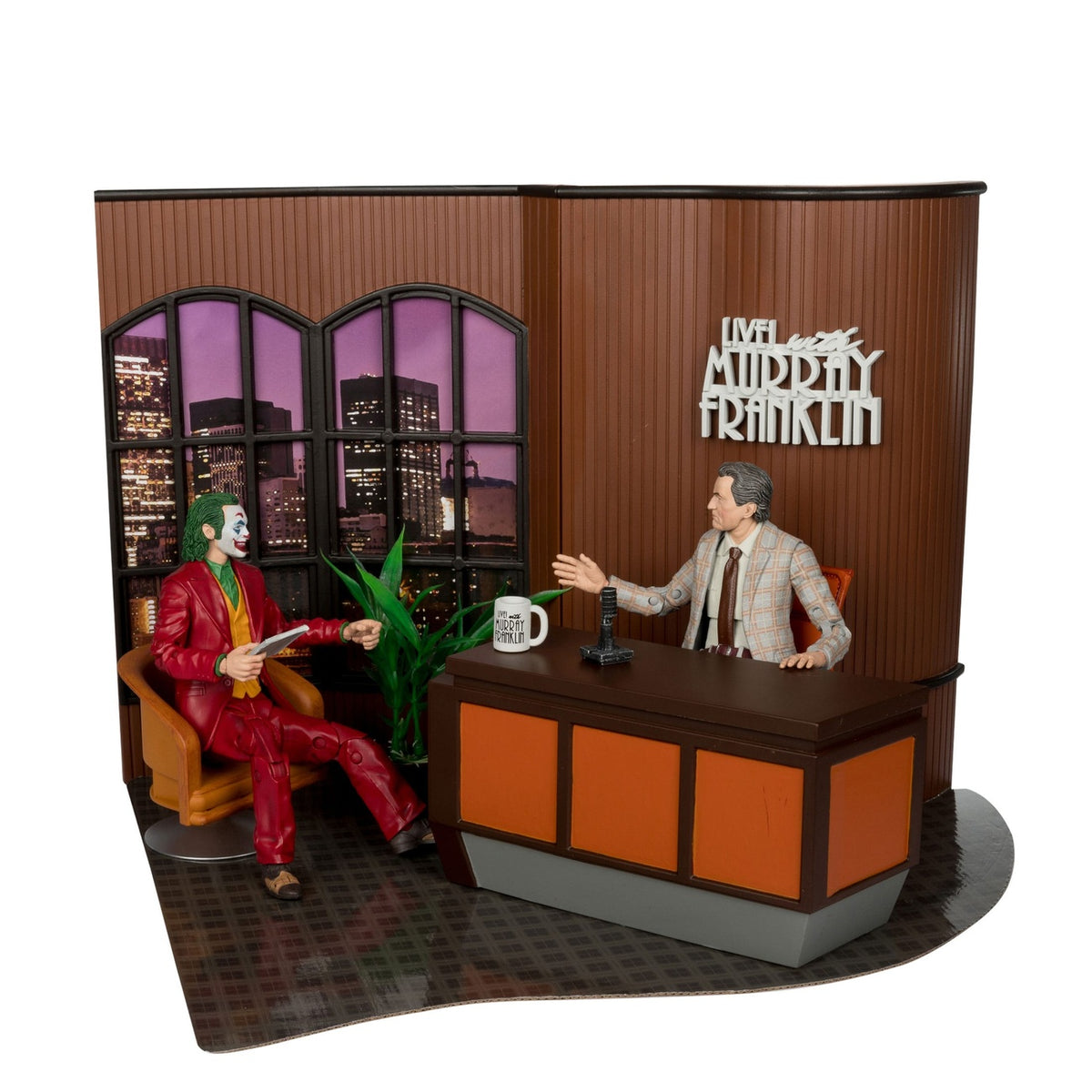 Produktbild Joker DC Multiverse (Joker Movie) Deluxe Colllector Actionfigur The Joker (Live with Murray Franklin) Limited Edition 18