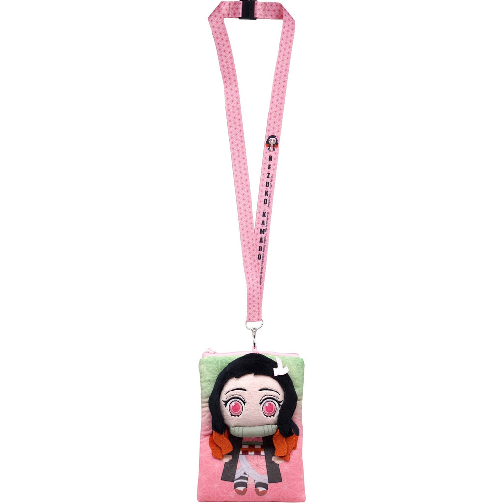 Demon Slayer: Kimetsu no Yaiba Schlüsselband Nezuko Deluxe mit Kartenhaltertasche