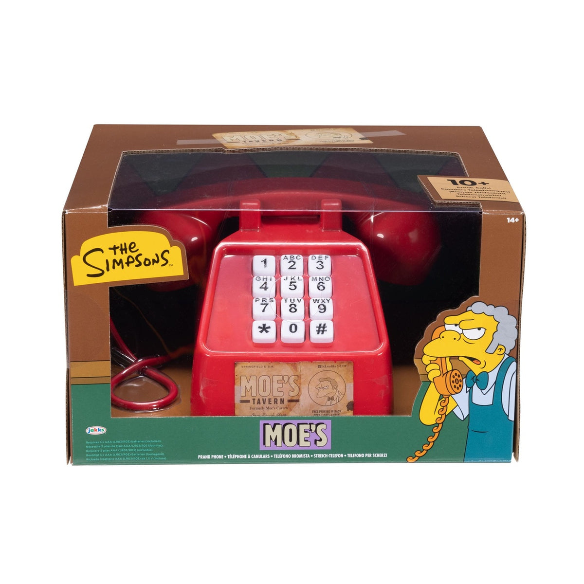 Produktbild Simpsons Roleplay-Replik Moe's Prank Phone *Englische Version*