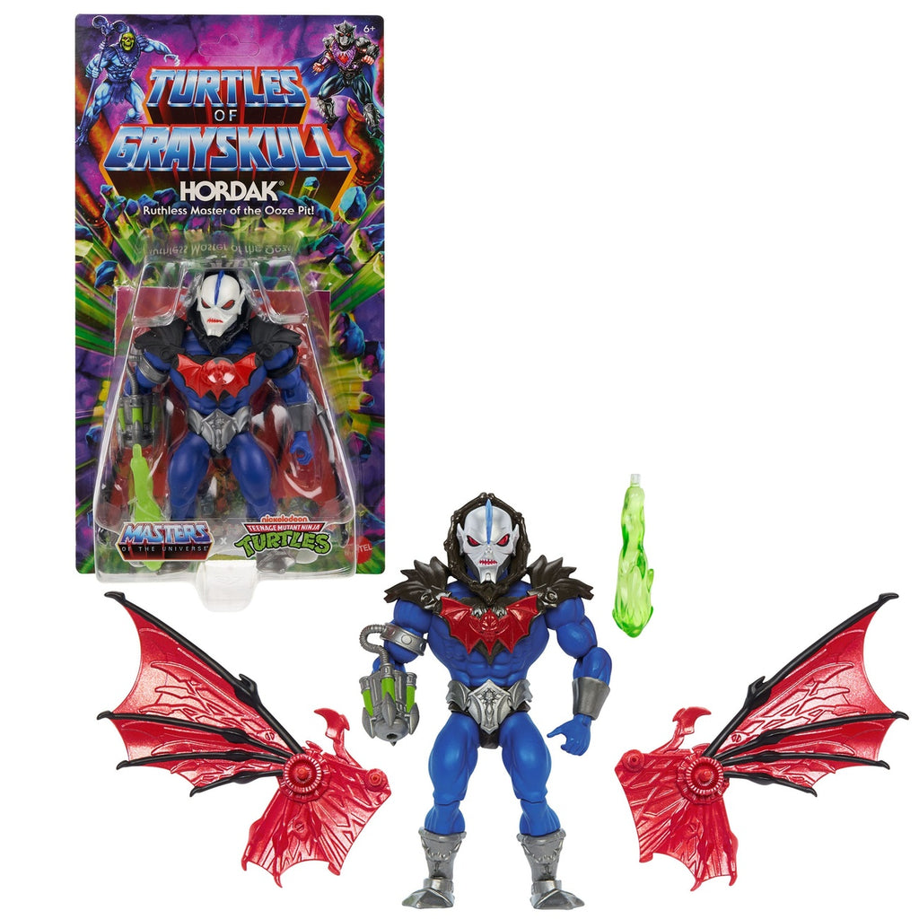 Produktbild MOTU x TMNT: Turtles of Grayskull Actionfigur Hordak 14 cm
