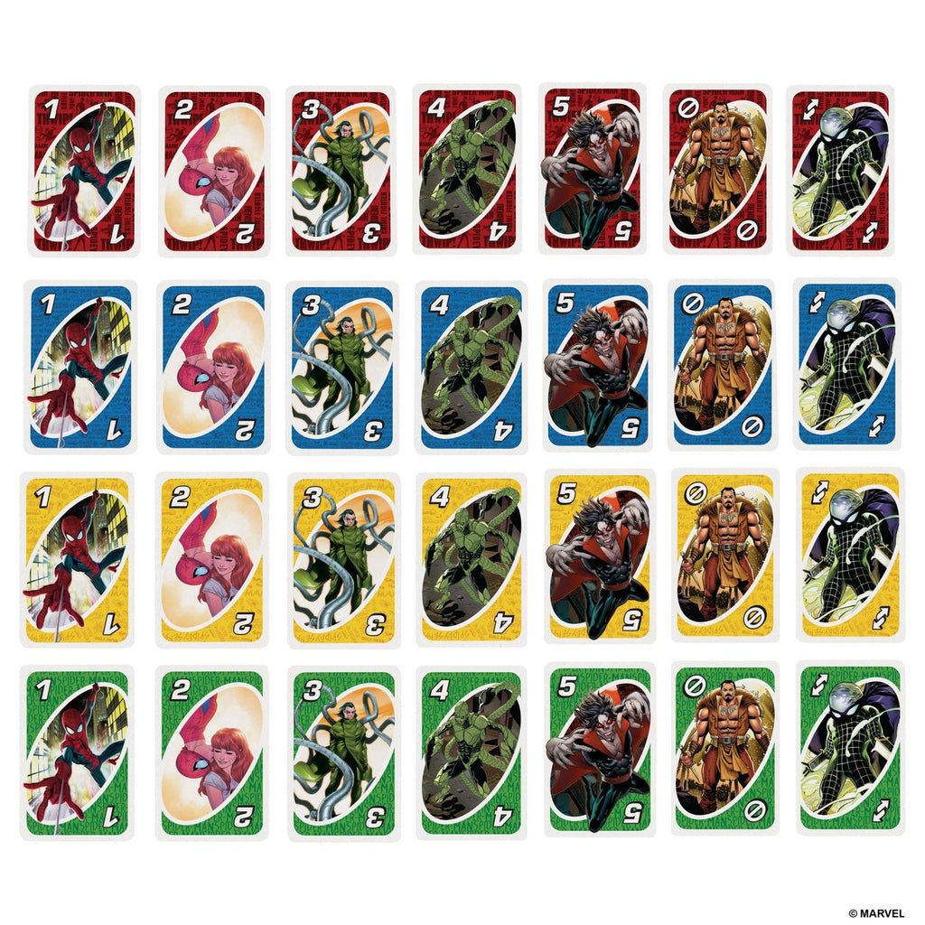 Produktbild The Amazing Spider-Man Kartenspiel UNO