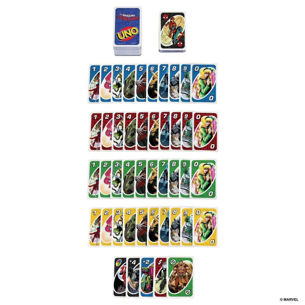 Produktbild The Amazing Spider-Man Kartenspiel UNO