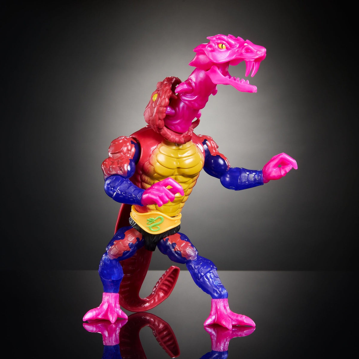 Produktbild MOTU x TMNT: Turtles of Grayskull Actionfigur Rattlor 14 cm