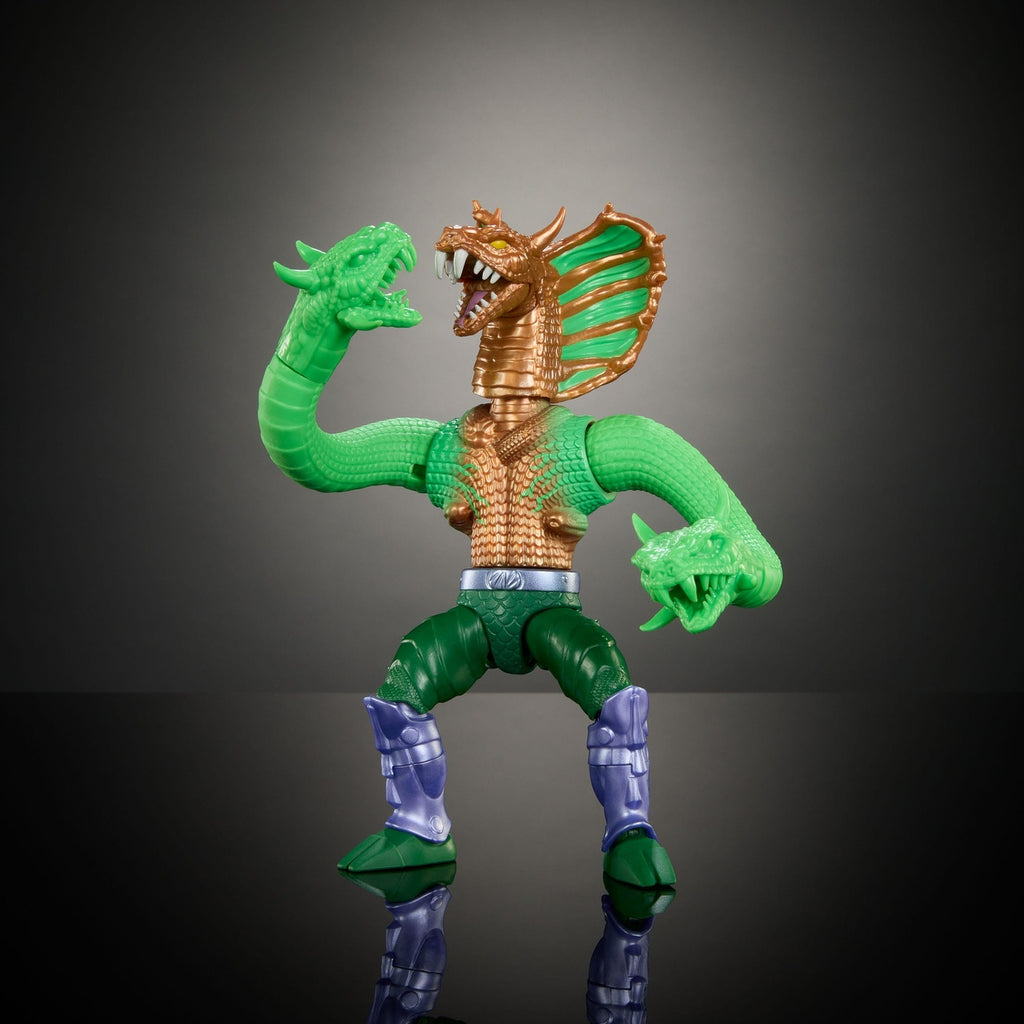Produktbild MOTU x TMNT: Turtles of Grayskull Deluxe Actionfigur King Hiss 14 cm