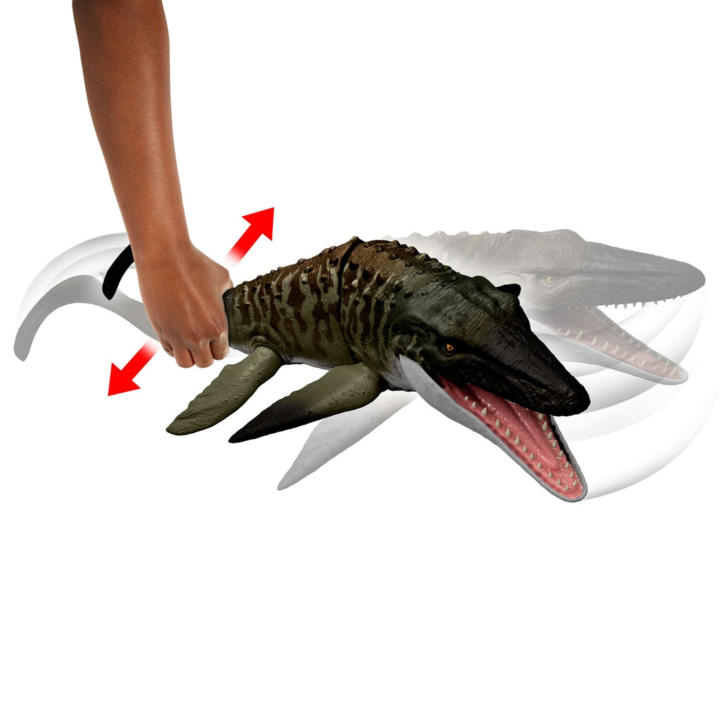 Produktbild Jurassic World: Rebirth Actionfigur Bite 'n Blast Mosasaurus 65 cm