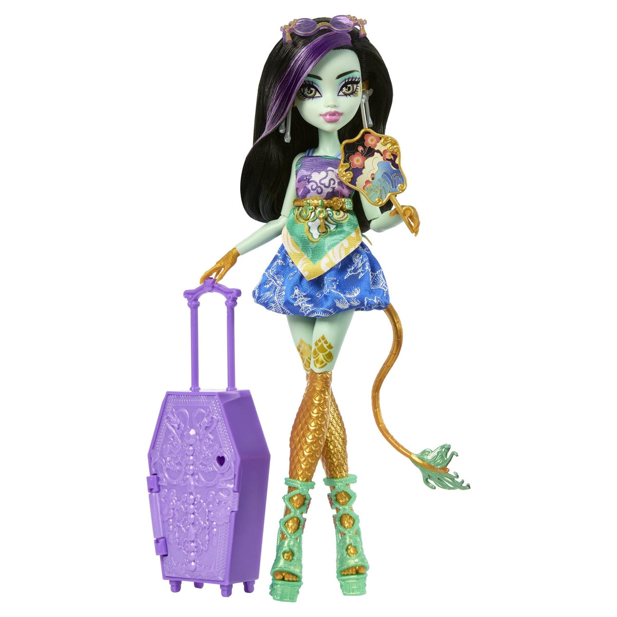 Produktbild Monster High Skulltimate Secrets Puppe Destination: Gore-geous Oasis - Jinafire Long