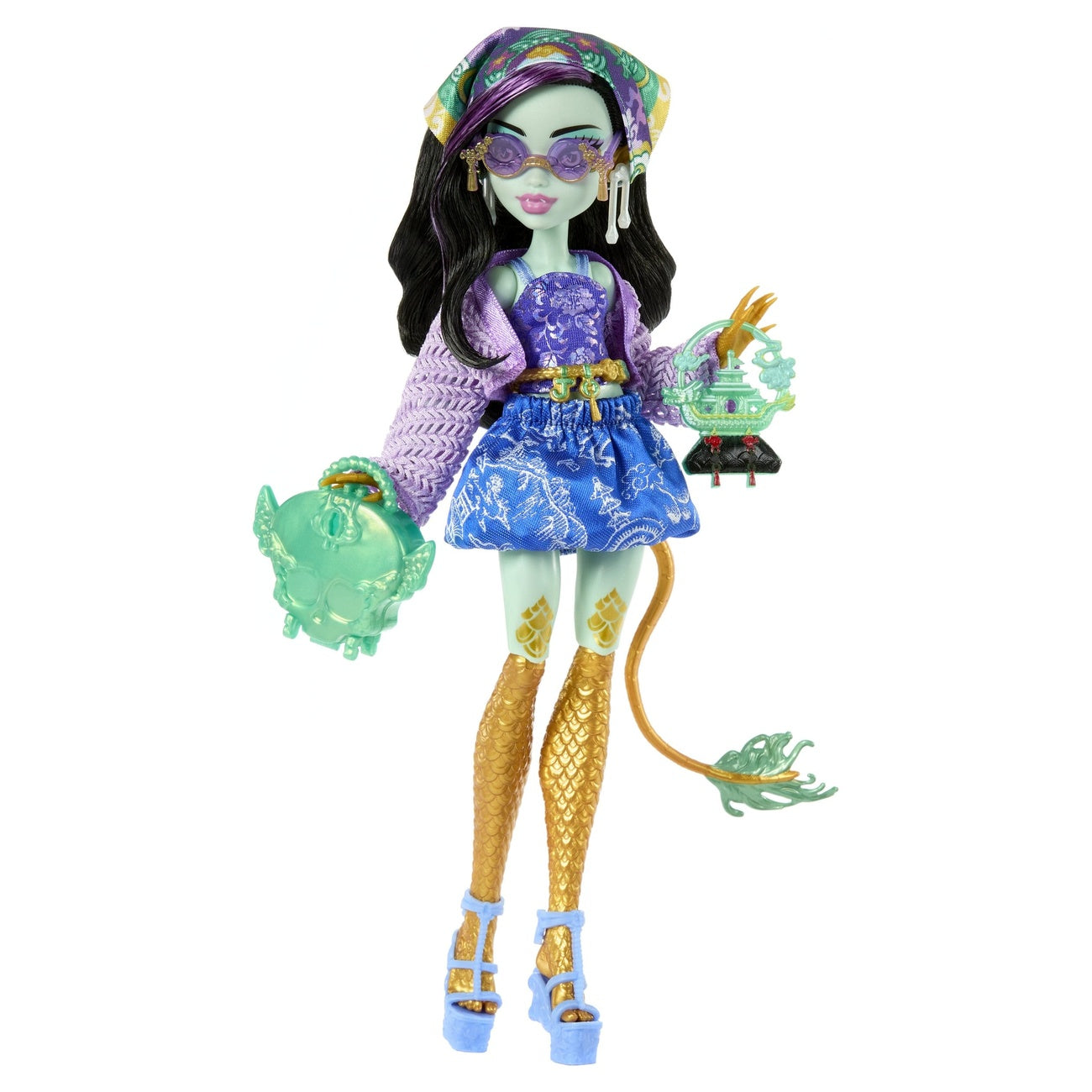 Produktbild Monster High Skulltimate Secrets Puppe Destination: Gore-geous Oasis - Jinafire Long