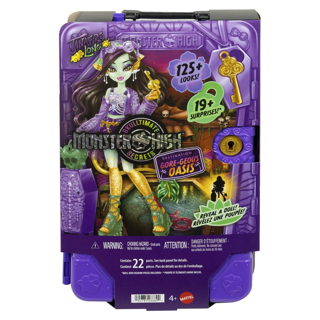 Produktbild Monster High Skulltimate Secrets Puppe Destination: Gore-geous Oasis - Jinafire Long