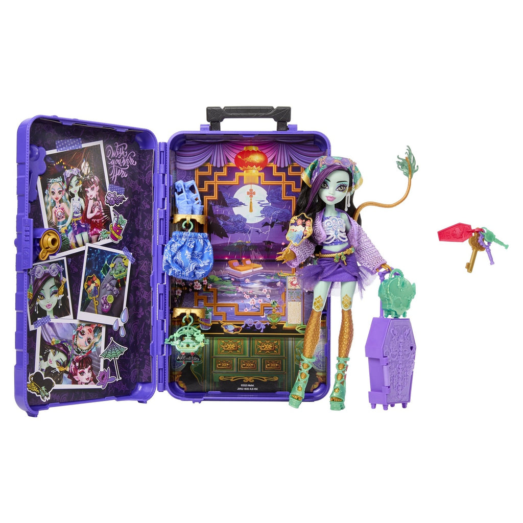 Produktbild Monster High Skulltimate Secrets Puppe Destination: Gore-geous Oasis - Jinafire Long