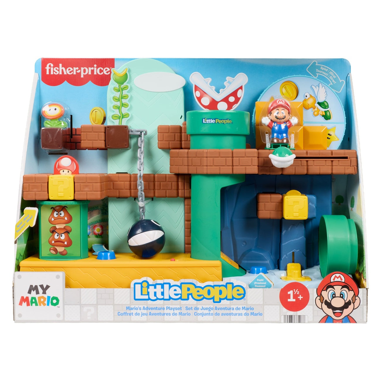 Produktbild My Mario Little People Spielset Marios Abenteuer