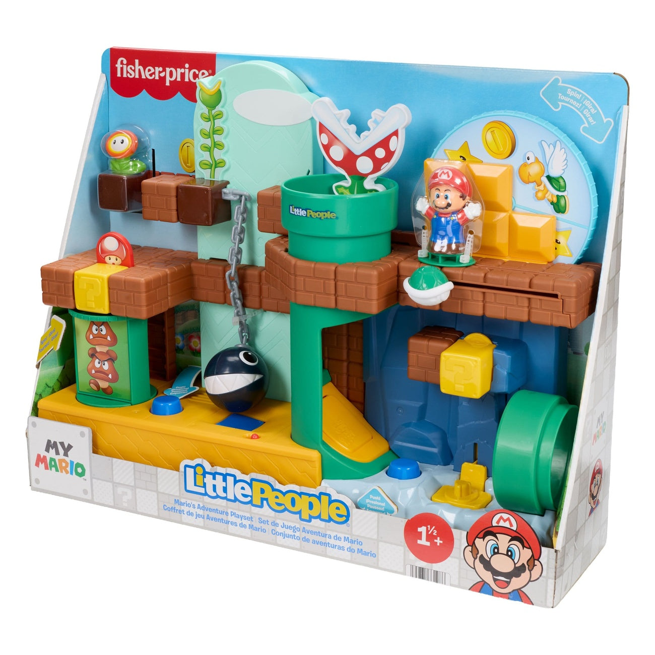 Produktbild My Mario Little People Spielset Marios Abenteuer