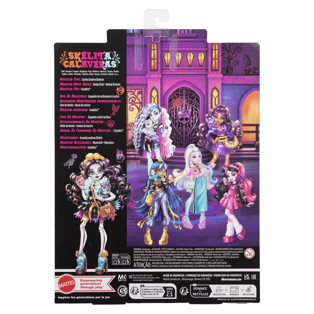 Produktbild Monster High Puppe Skelita Calaveras