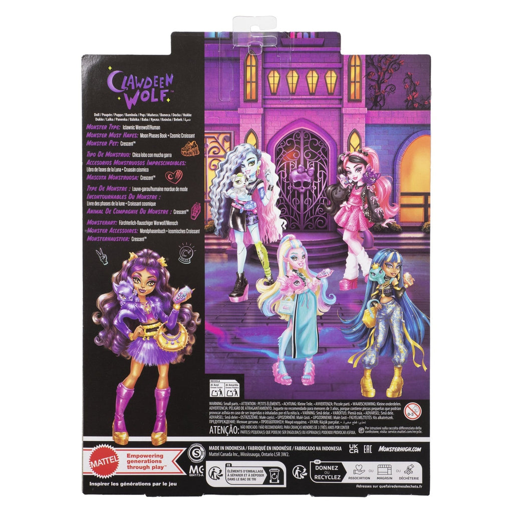 Produktbild Monster High Puppe Clawdeen Wolf