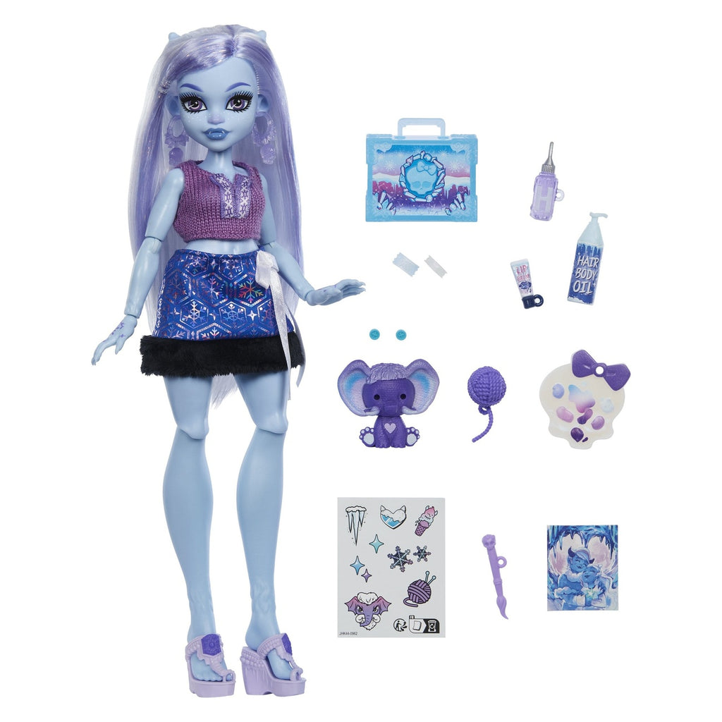 Produktbild Monster High Self-Scare Secrets Puppe Abbey Bominable