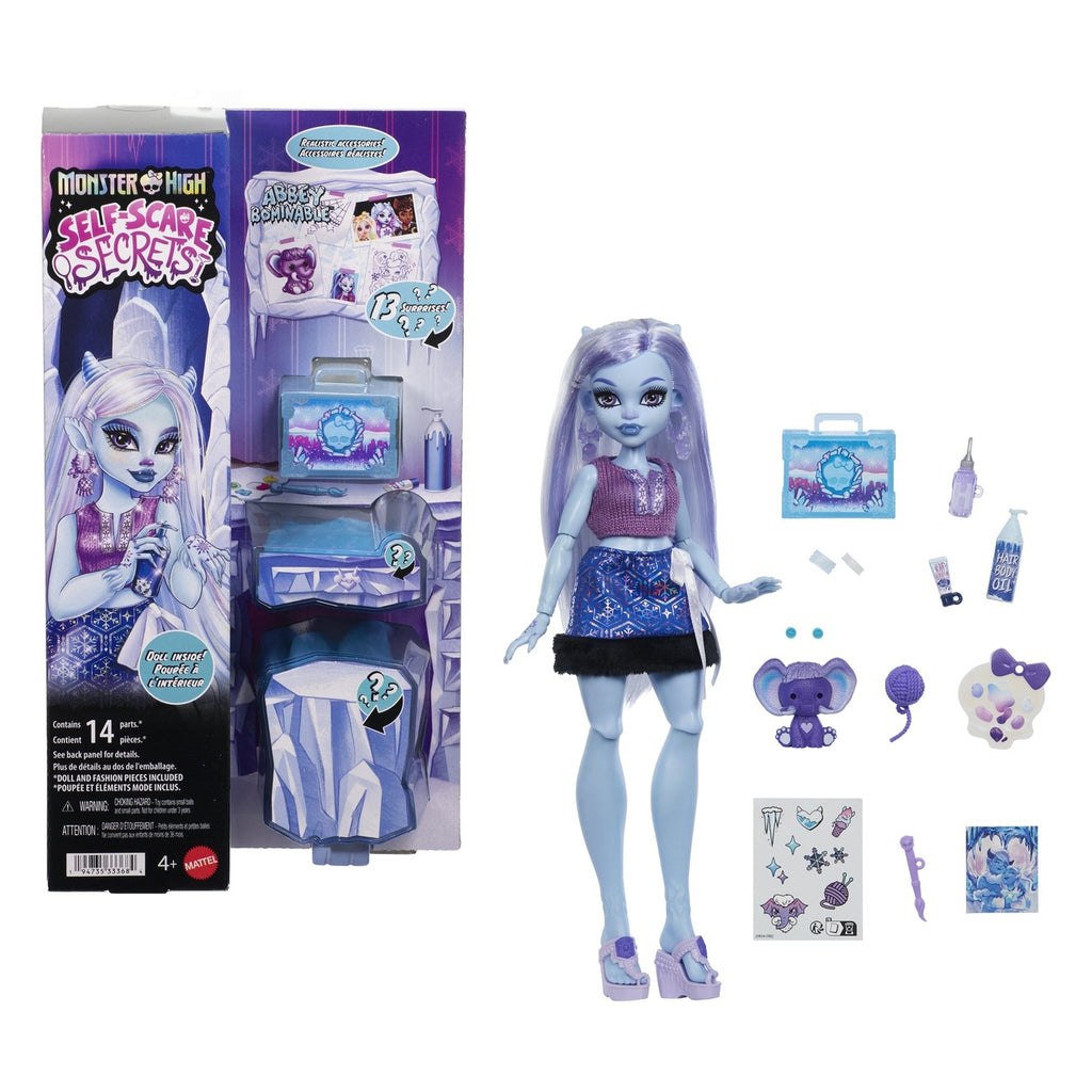 Produktbild Monster High Self-Scare Secrets Puppe Abbey Bominable