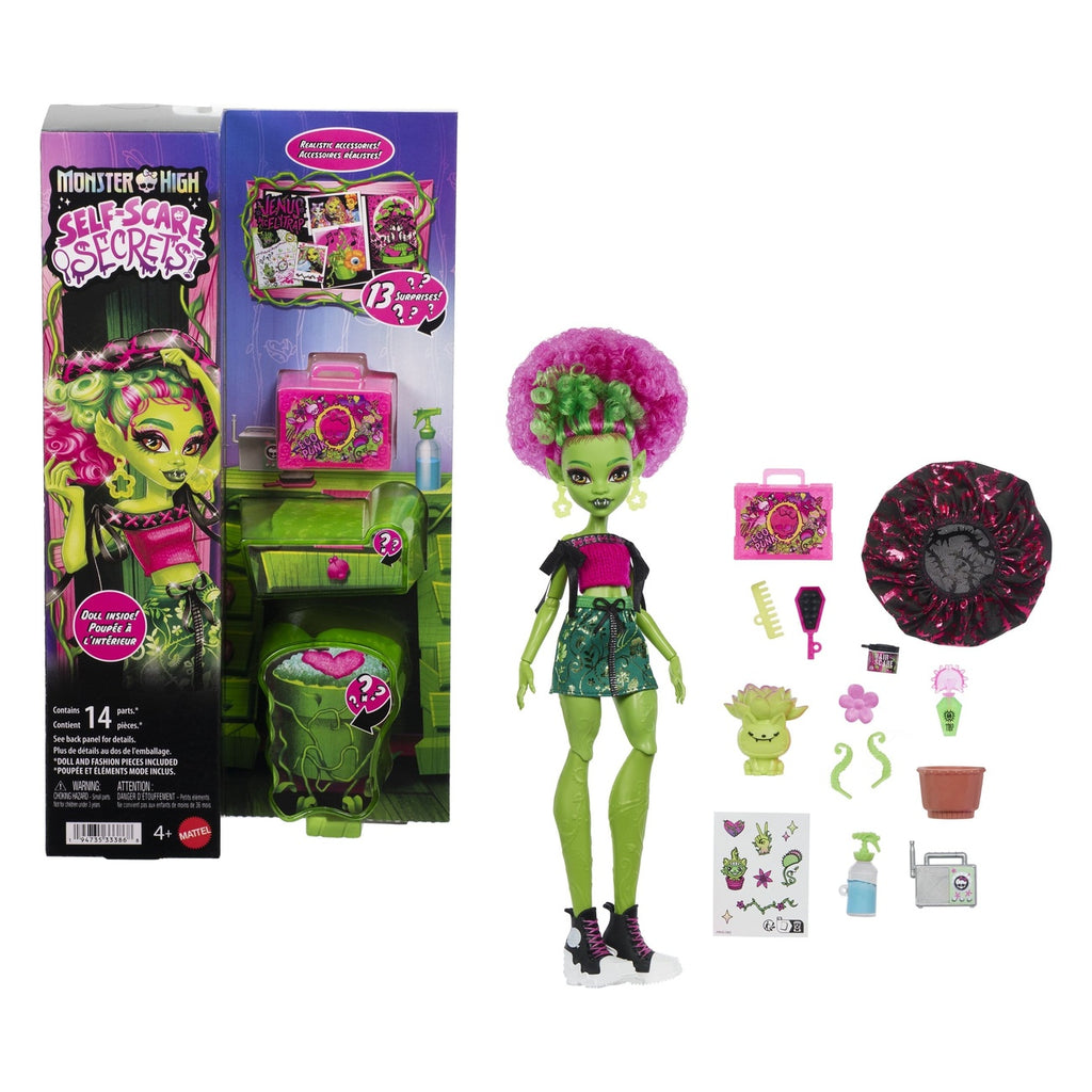 Produktbild Monster High Self-Scare Secrets Puppe Venus McFlytrap