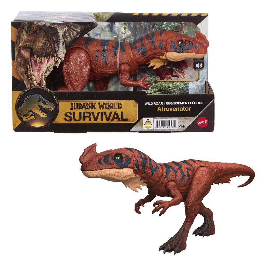 Produktbild Jurassic World: Survival Actionfigur Wild Roar Afrovenator