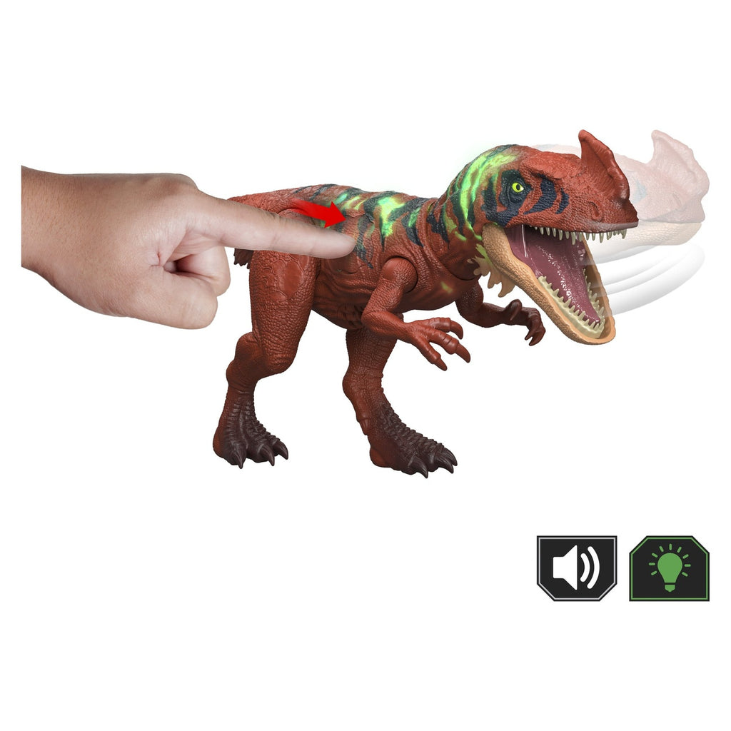 Produktbild Jurassic World: Survival Actionfigur Wild Roar Afrovenator
