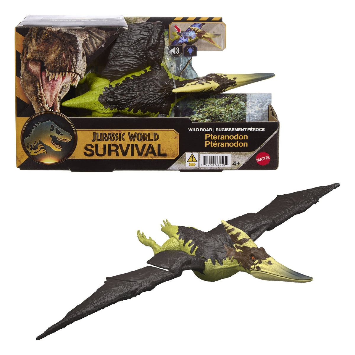 Produktbild Jurassic World: Survival Actionfigur Wild Roar Pteranodon