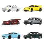 Produktbild Hot Wheels Silver Series Die-Cast Fahrzeuge 6er-Pack 1/64 Euro Style