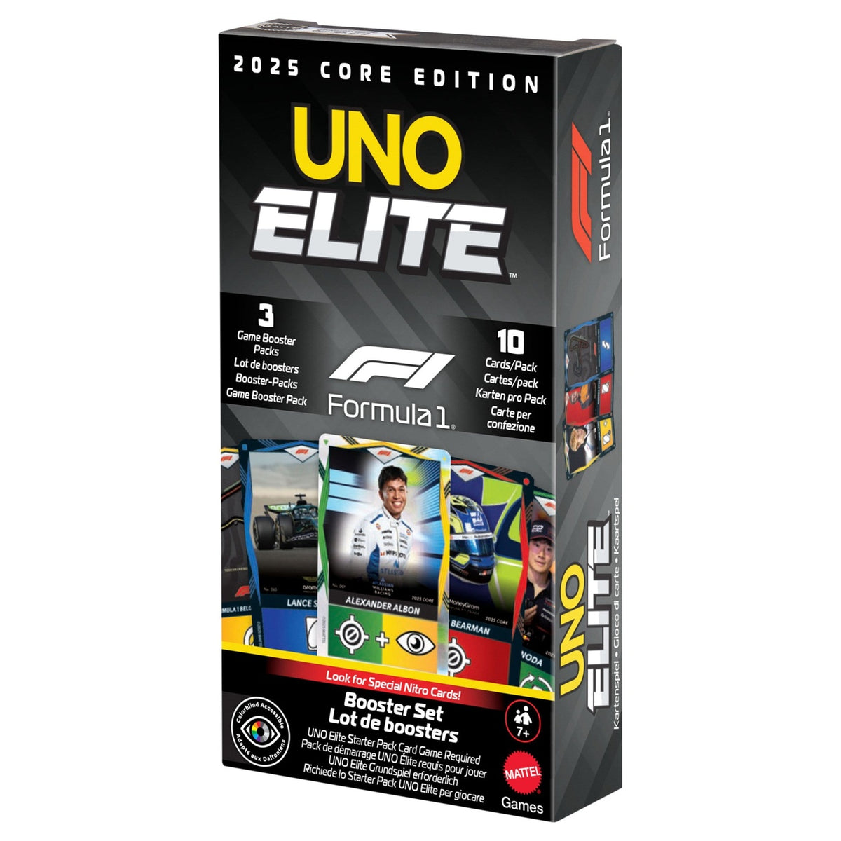 Produktbild Formula 1 UNO Kartenspiel Elite F1 Booster-Set