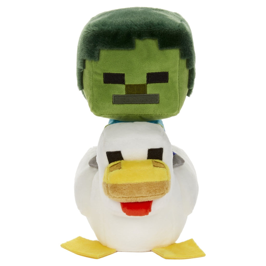 Produktbild Minecraft Deluxe Plüschfigur Chicken Jockey 20 cm